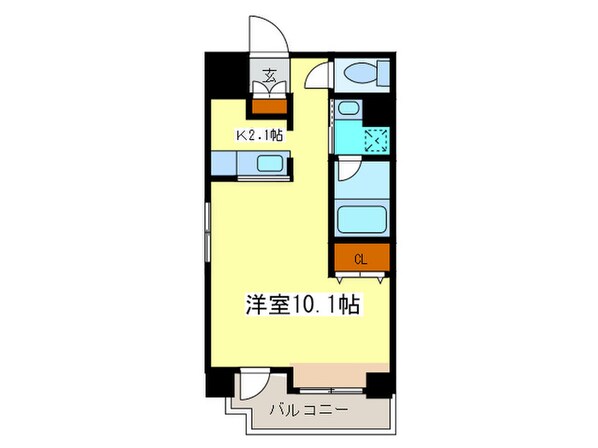 ヴィターレの物件間取画像